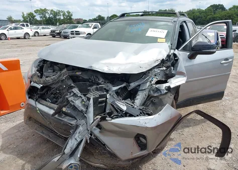 2019 Toyota Rav4 Hybrid Xse from USA, damaged, VIN JTMEWRFV8KJ012633